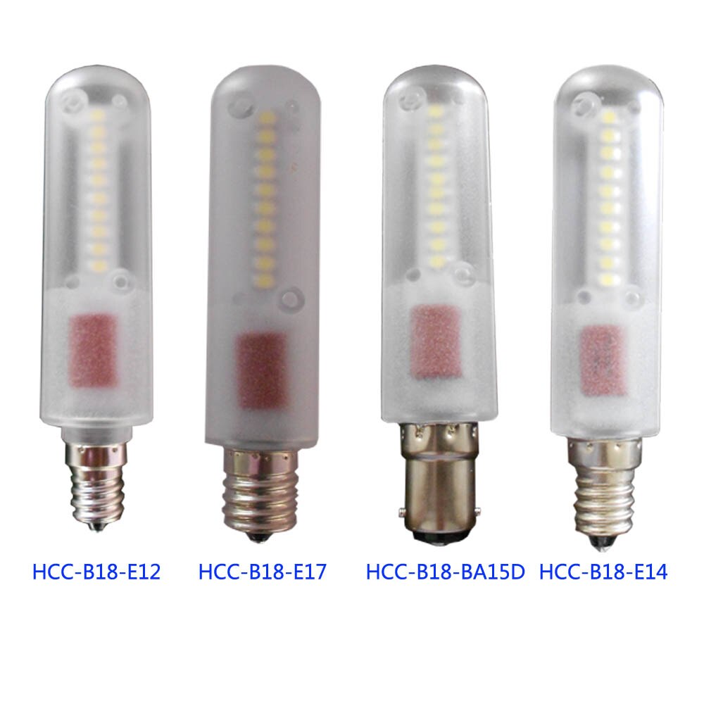 Ampoule de sortie LED E17, Tube de secours T6, ampoules d&#39;appareils LED, Base de vis intermédiaire E17: remplace la lampe à incandescence 10 à 15W, offre spéciale