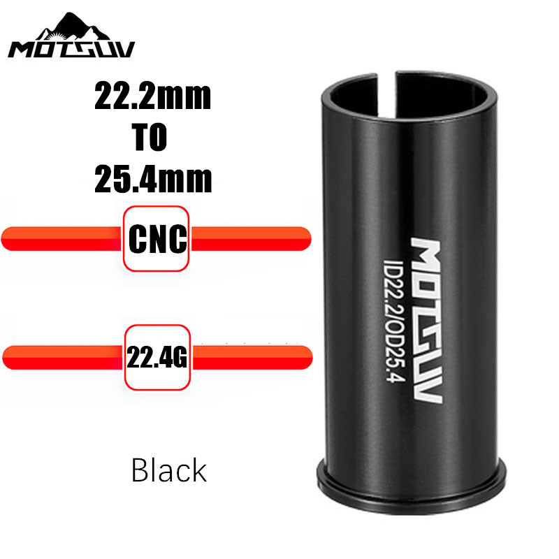 MOTSUV Fahrrad Sattelstütze Adapter Legierung Hülse Konvertieren Sattelstütze Rohr Konvertierung Adapter 25,4 27,2 28,6 30,4 30,8 31,6 33,9 34,9mm: Weiß