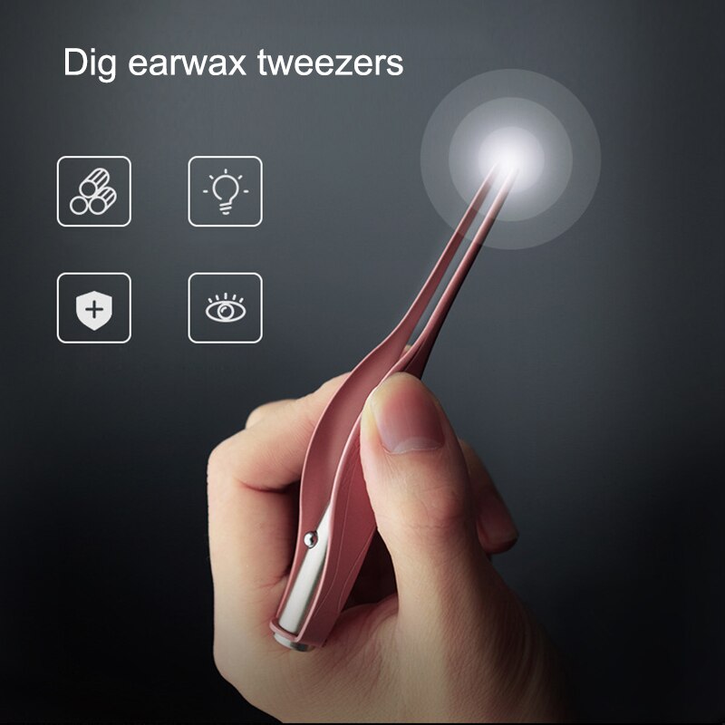 Good Healthy 1 Pcs Ear Picks Children Led Light Ear Cleaning Tool for Ear Hygiene Care