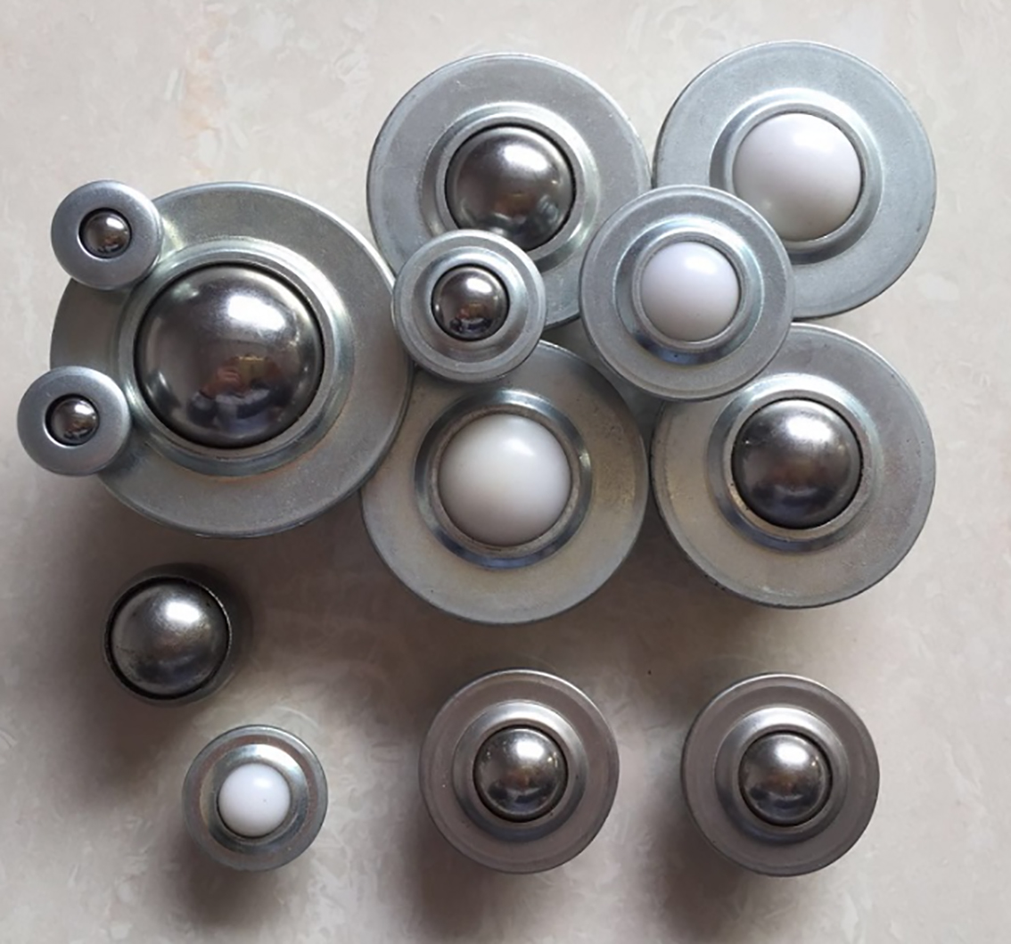 Rueda Universal de bola giratoria de Metal, rueda redonda Universal, modelo DIY, accesorios de Hardware para muebles, 1 Uds.