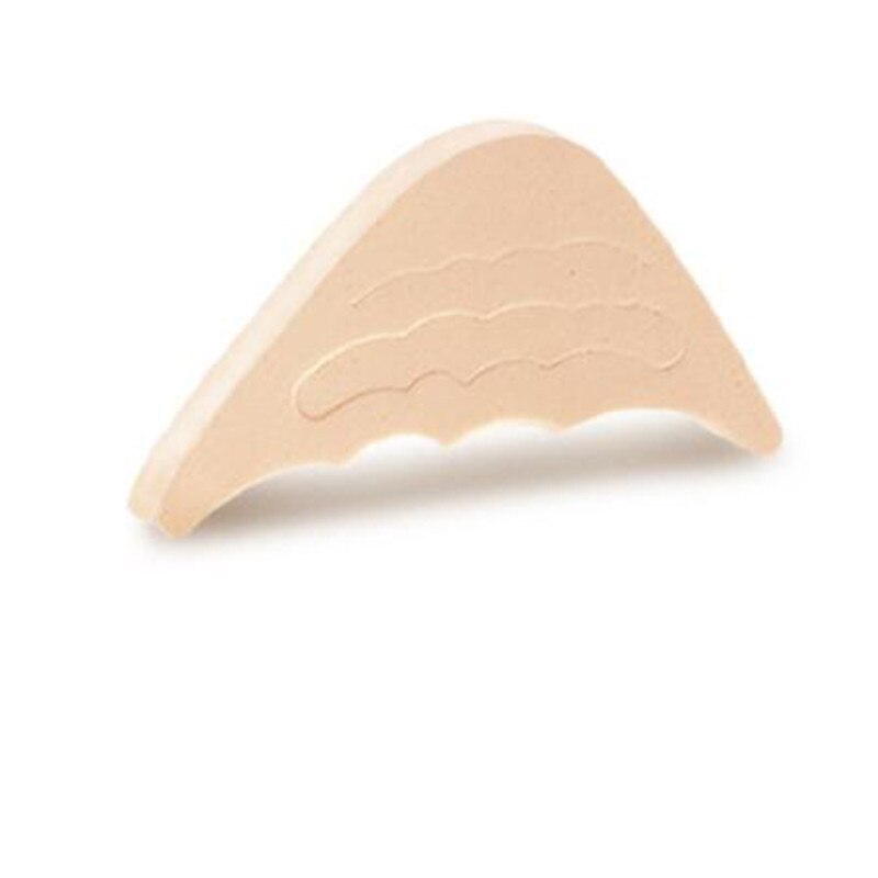 1Pair Sponge Forefoot Insert Toe Plug Half Forefoot Cushion Anti-pain Big Shoes Toe Front Long Top Filler Shoes Adjustment: Clear