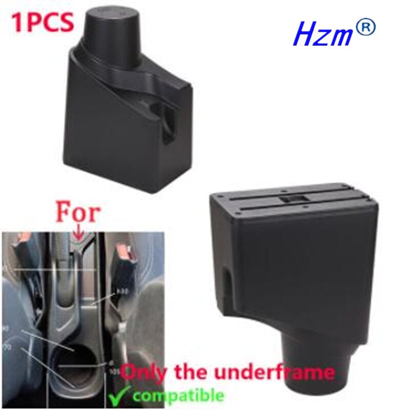 For Toyota Yaris Armrest For Toyota Yaris hybrid Car Armrest box Retrofit parts Interior Storage box USB LED: only underframe