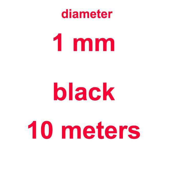 Fio de alumínio diy boneca suporte cerâmica argila escultura ferramentas molde esqueleto quadro 1mm 1.5mm 2mm 3mm ferramentas cerâmica: 1mm black 10 Meters