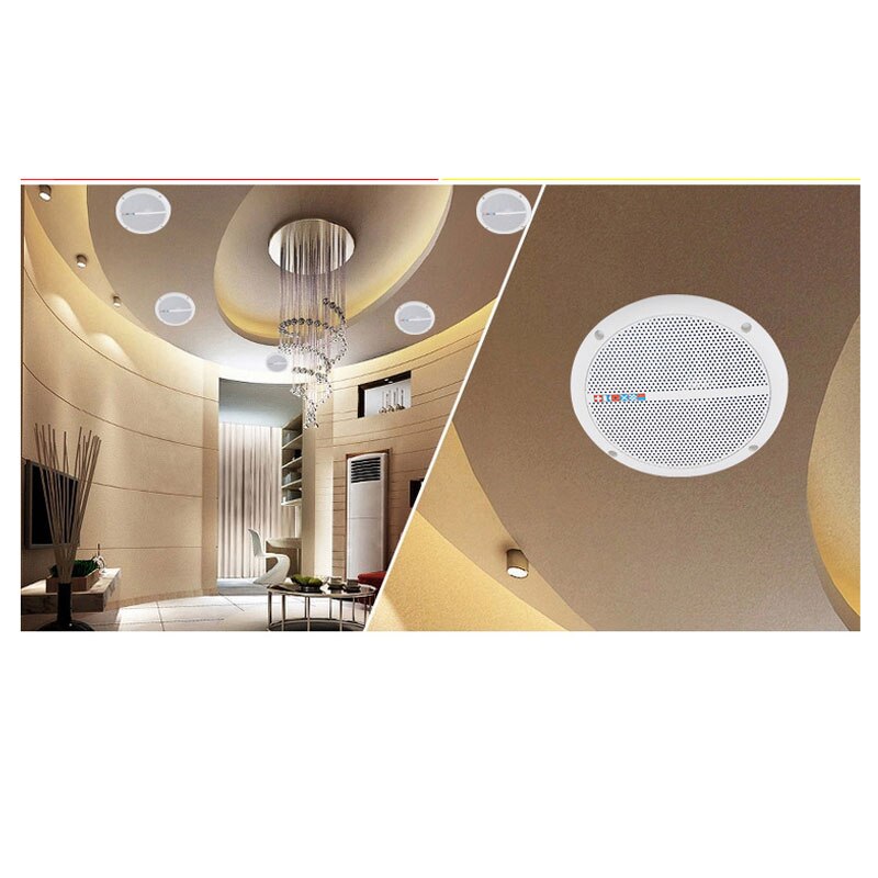 Home Theater Ceiling Speaker Waterproof Broadcast Passive Speaker Landscape Loud Speakers