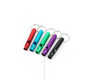 Aluminum alloy whistles lifesaving Survival whistle metal whistle Aluminum alloy