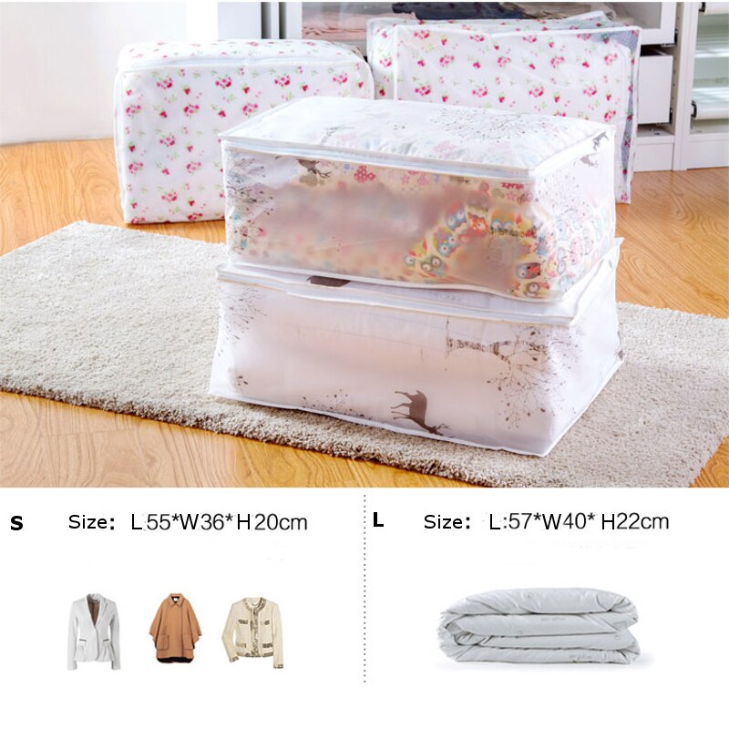 Decke Lagerung Hause Kleidung Tasche Decke Kissen Decke Lagerung Feuchtigkeit-Beweis Verpackung Tasche ziehen um Tasche Reise Gepäck Organizer Tasche