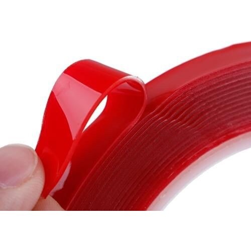 Dubbelzijdig Transparant Acryl Siliconen Band Product Breedte 15Mm Lengte 10 Mt