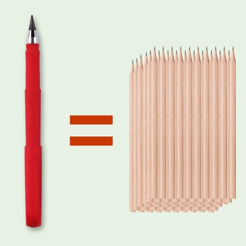 8Pcs Eeuwige Pen Onbeperkt Schrijven Potlood Geen Inkt Pen Uitwisbare Voor Kinderen Tekening School Kantoor Kawaii Briefpapier