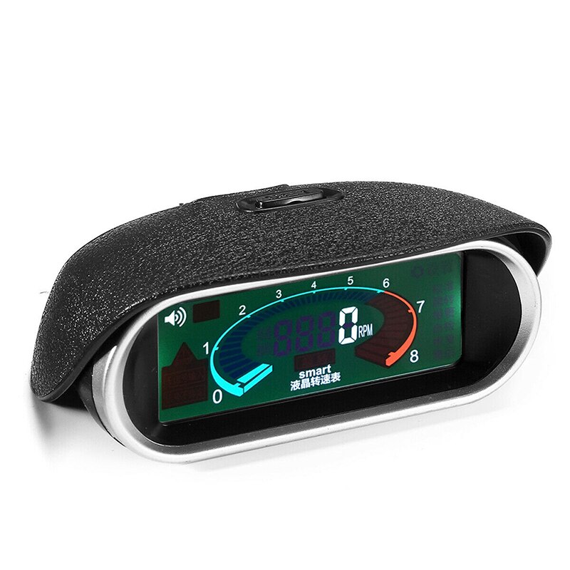 Pantalla Digital Universal Color del motor RPM hora medidor coche LCD Tach calibre camión LCD 50-9999RPM tacómetro
