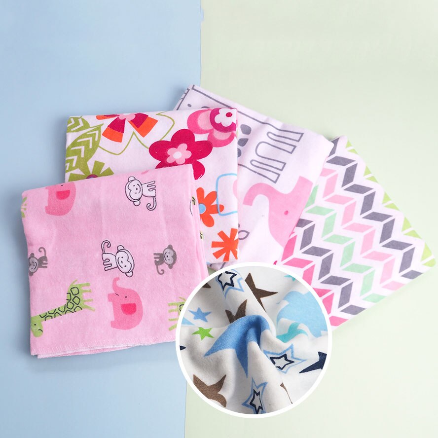 4 teile/los Neugeborenen Musselin Windeln 100% Baumwolle Flanell Baby Decke freundlicher Swaddle wickeln Weich Decken Produkte Für Neugeborenen