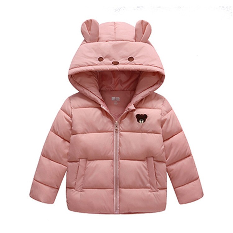 Nouveaux enfants coton vêtements enfants manteau de coton