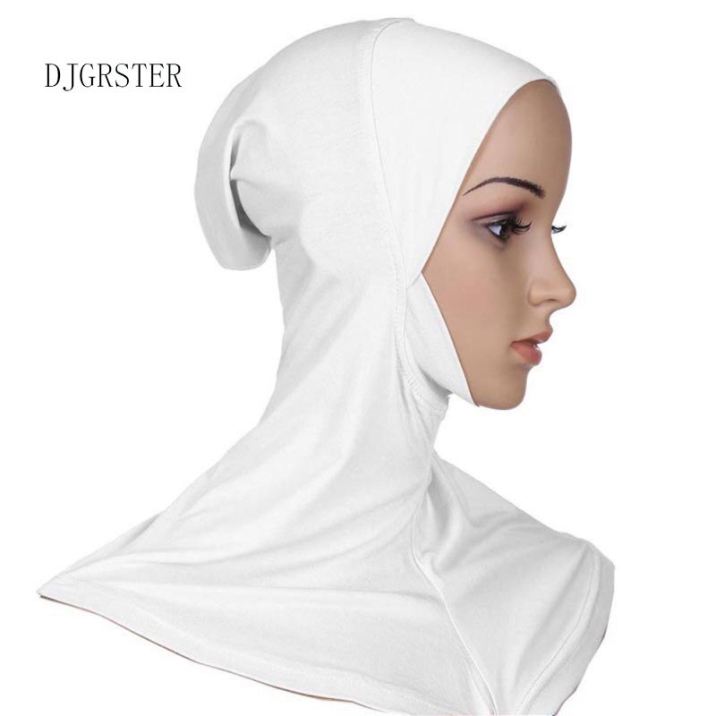 DJGRSTER – couvre-chef Hijab doux et extensible pour Sport musulman, intérieur, sous-écharpe islamique, couvre-chef de Style classique, couverture complète