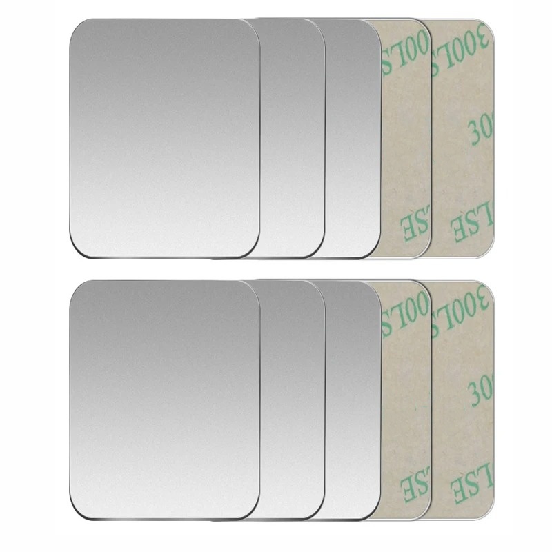 5 uds pegatina placa de Metal disco hoja de hierro para imán soporte para teléfono móvil para soportes magnéticos para teléfono de coche