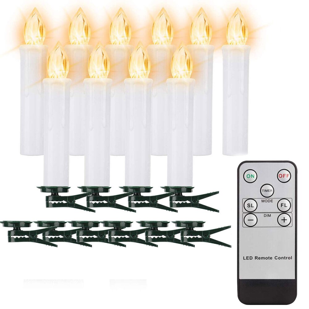 Weiß Kreative Warme LED Kerze Flackern Lampe Nacht Licht Simulation Flamme Hause Hochzeit Lampe Festival Feier Dekoration