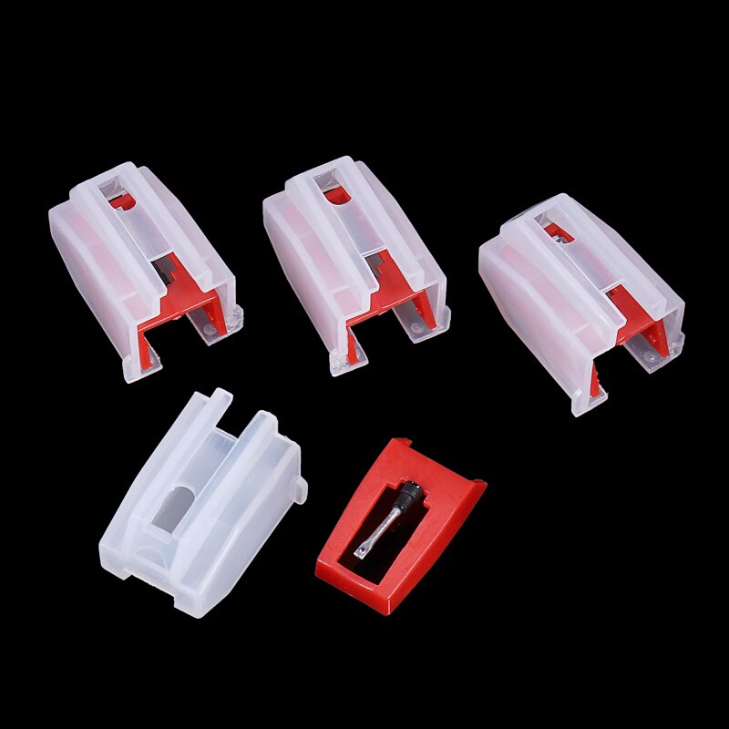 4pcs Suitable For Record Player Replacement Stylus Needle Universal Turntable Dual Moving Magnetic Stereo Vinyl Record Player