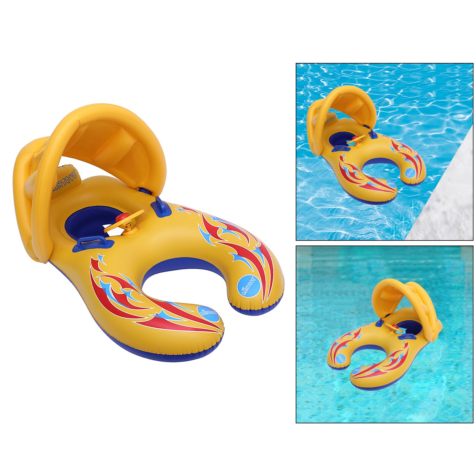 Baby Kids Zwemmen Ring Opblaasbare Peuter Float Trainer Zwembad Water