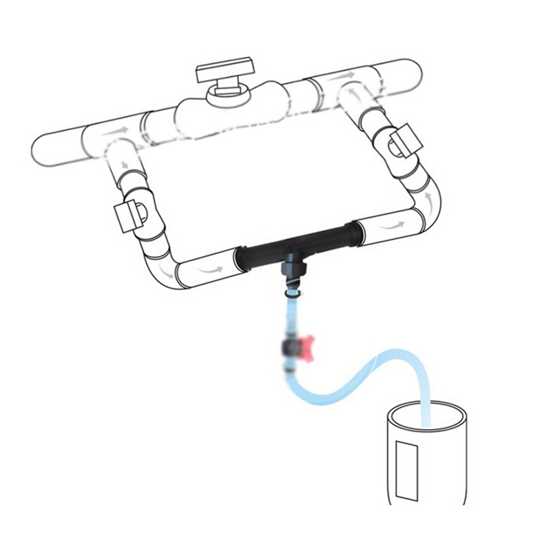 1/2 "3/4" Tuin Meststof Mixer Injector Landbouw Apparaat Meststof Injector Buis Irrigatie Venturi Fertilizer Injector