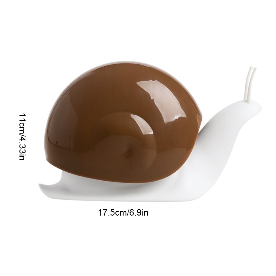 Söt snigel tvål dispenser manuell handtvätt tvål behållare box gör det själv måla duschgel badrum refill tom flaska