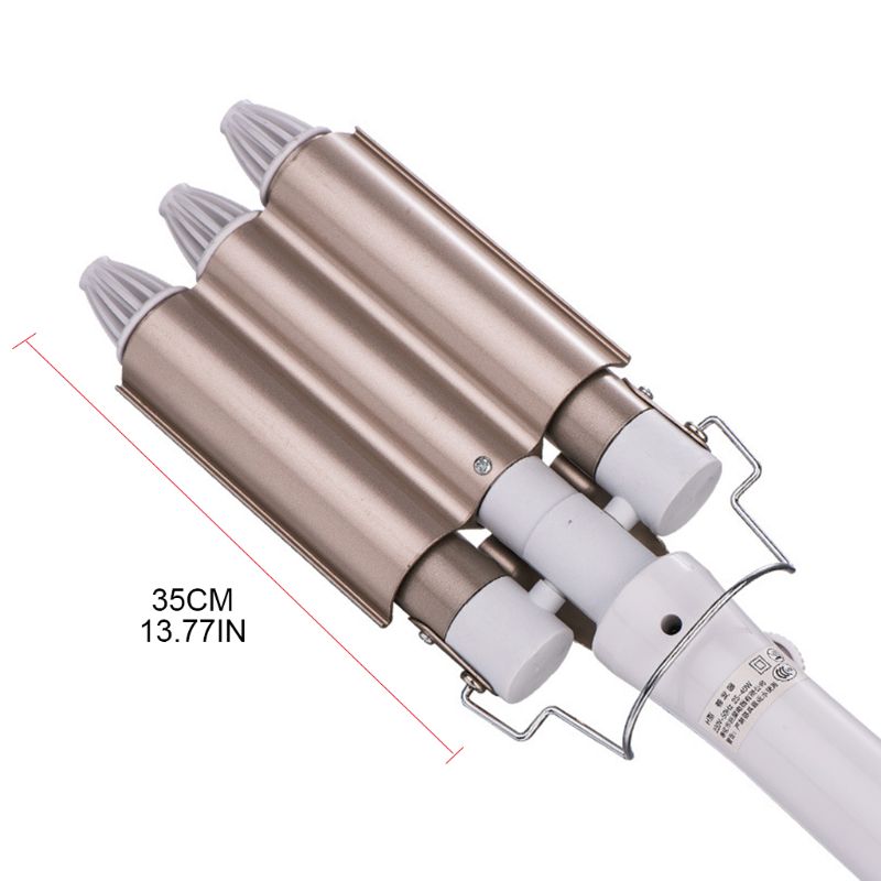 Drievoudige krultang met 20/22/25/28mm snel verwarmende krultangen en stylingtools