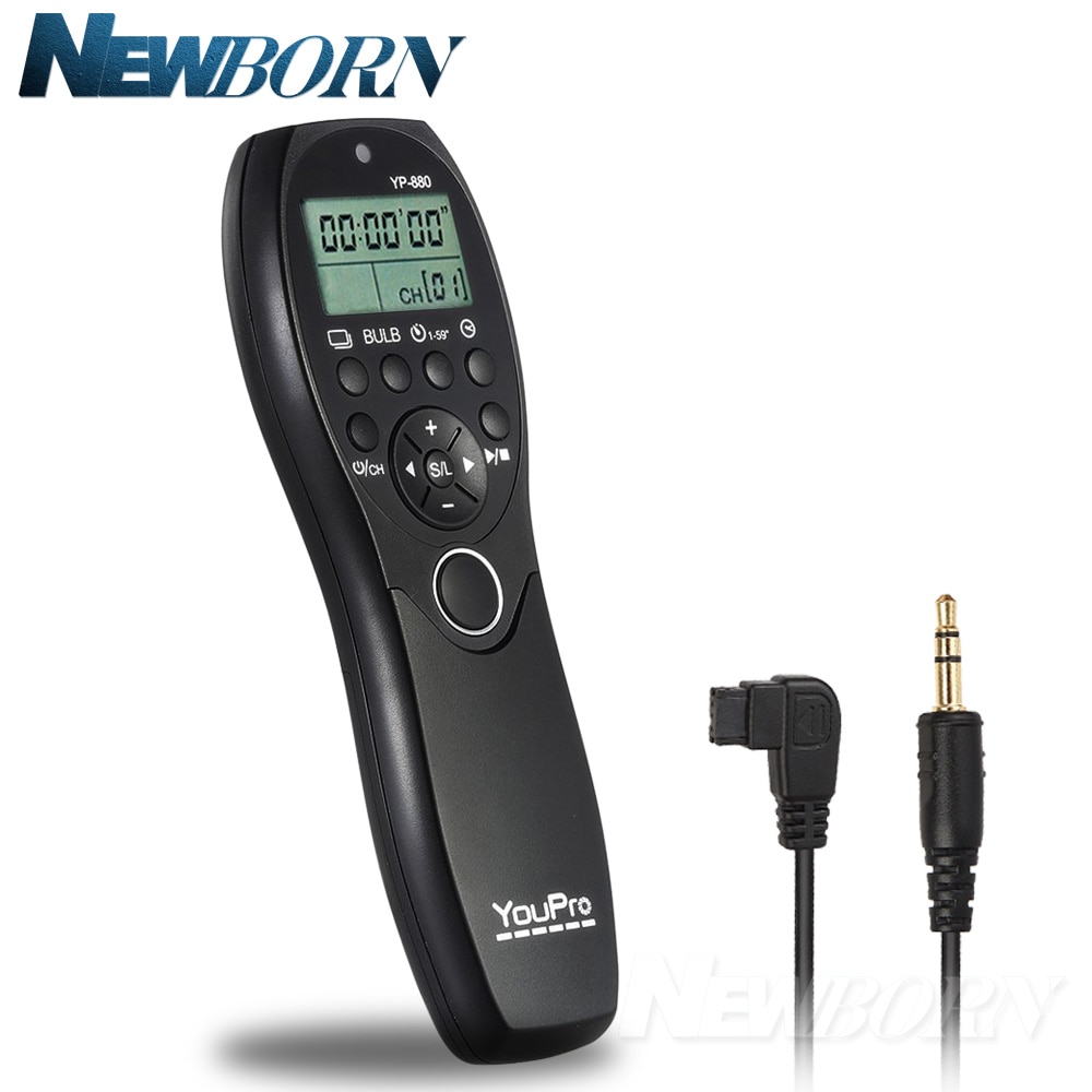 Youpro yp -880 s1 bekabelde timer-afstandsbediening voor de sony alpha dslr -a900 a850 a700 a580 a300 a200 a77 a57 a35 a33