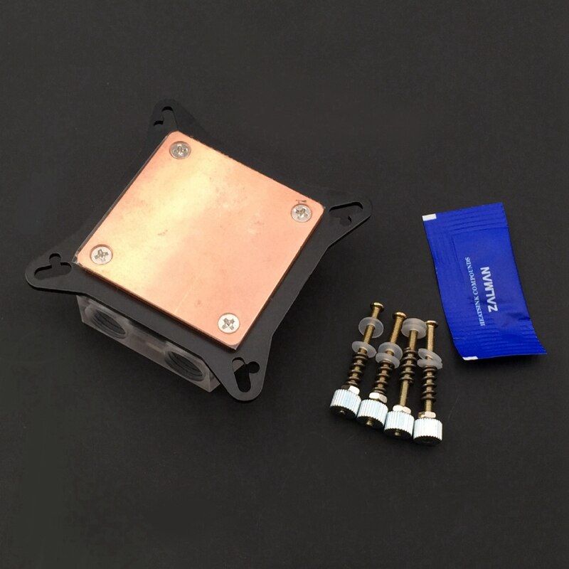 Novel-Gpu Water Block Cooling Double Channel Of Copper Column Video Graphics Card Water Cooler Radiator 0.4Mm