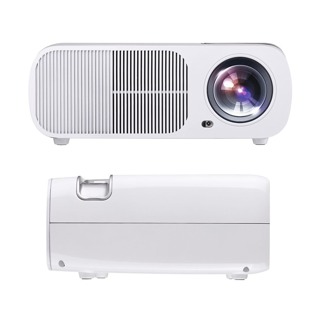 LESHP Video Projector 2600 LM Home Cinema Theater Support 1080P HD 3D with 5.0 Inch LCD TFT Display + Free HDMI BL20