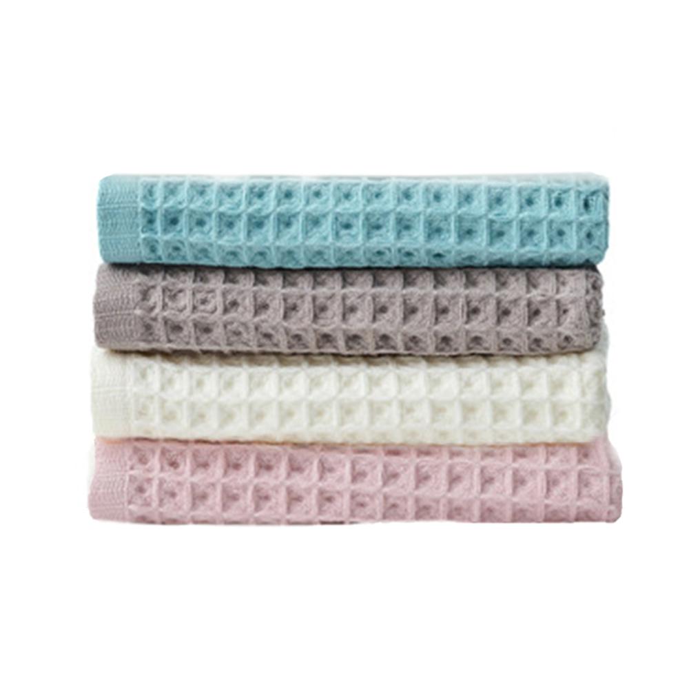 Waffle Weave Bath Towels Bathroom Adult Face Towels 100% Cotton 34x74cm Absorbent Water Soft Quick Drying Hand Towel toalla a5