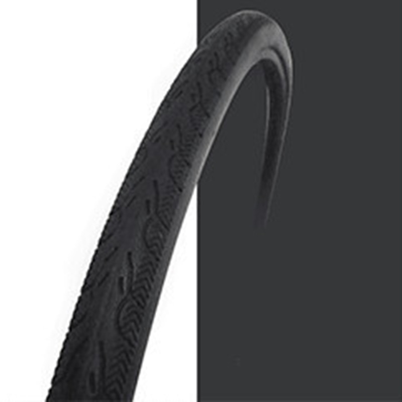 700 * 23C Bike Fietsen Solid Band Fiets Fixed Gear Elastische Tubeless Tyre: Black