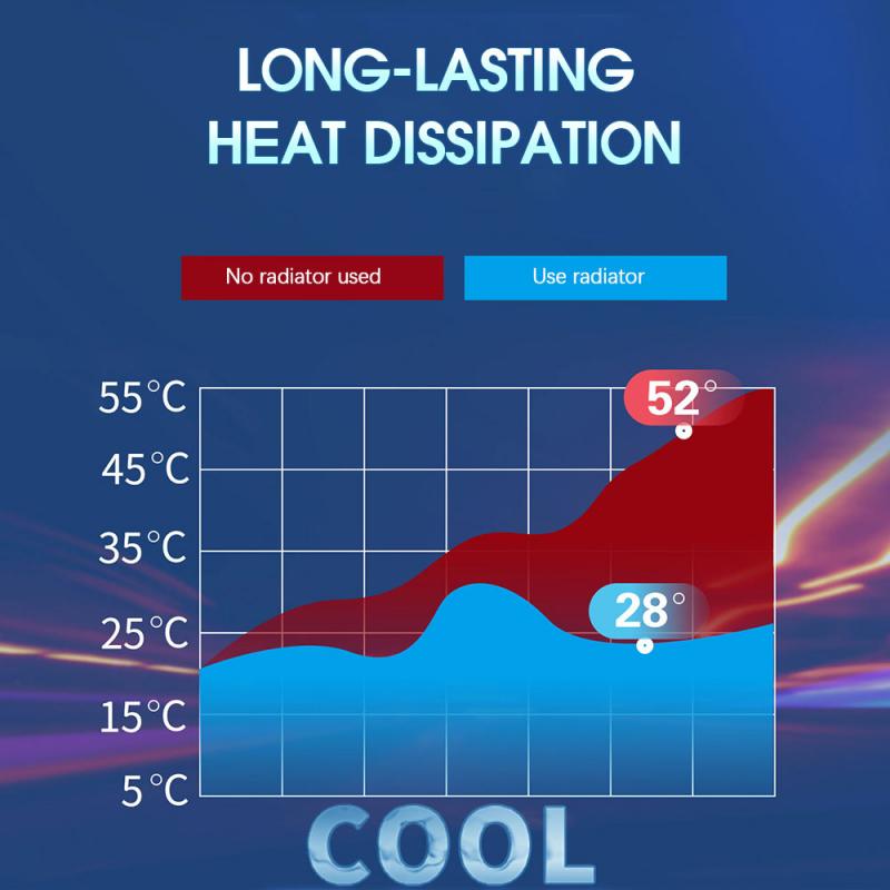 Ventilador de refrigeración para teléfono móvil, disipador de calor Semiconductor en miniatura, con USB