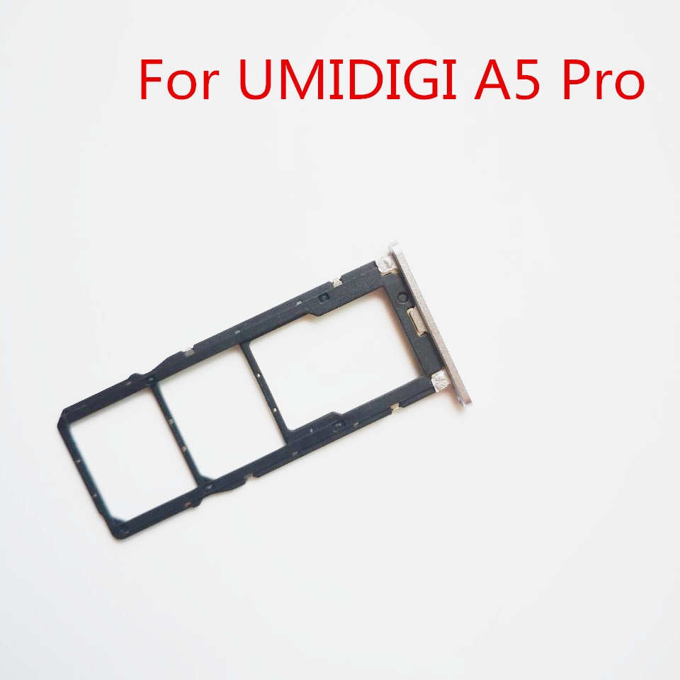 Original For UMIDIGI A5 Pro SIM Card Holder Tray Slot Replacement Part For UMIDIGI A5 Pro SIM Slot Card Tray Holder