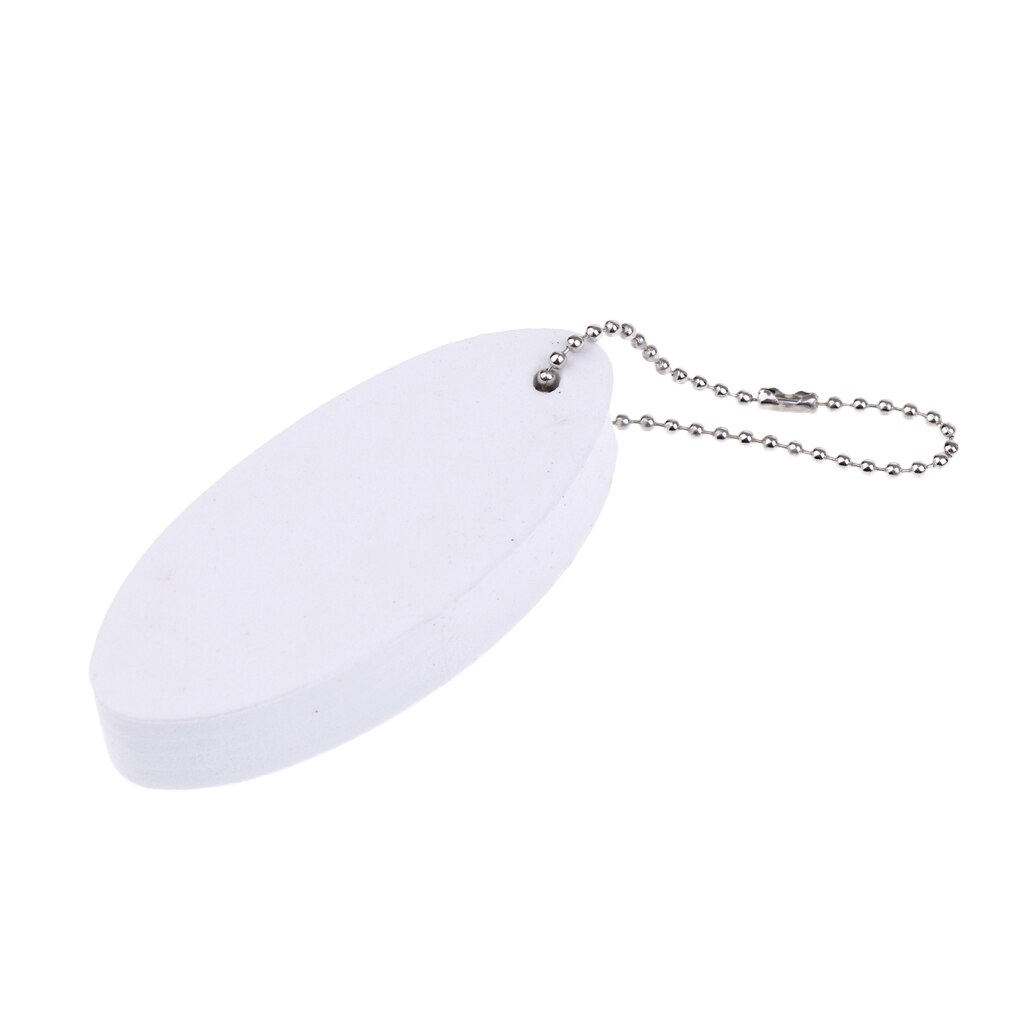 2 pegatinas de vinilo con dientes de tiburón para Kayak Jet Ski + llavero flotante con forma de tabla de surf blanca