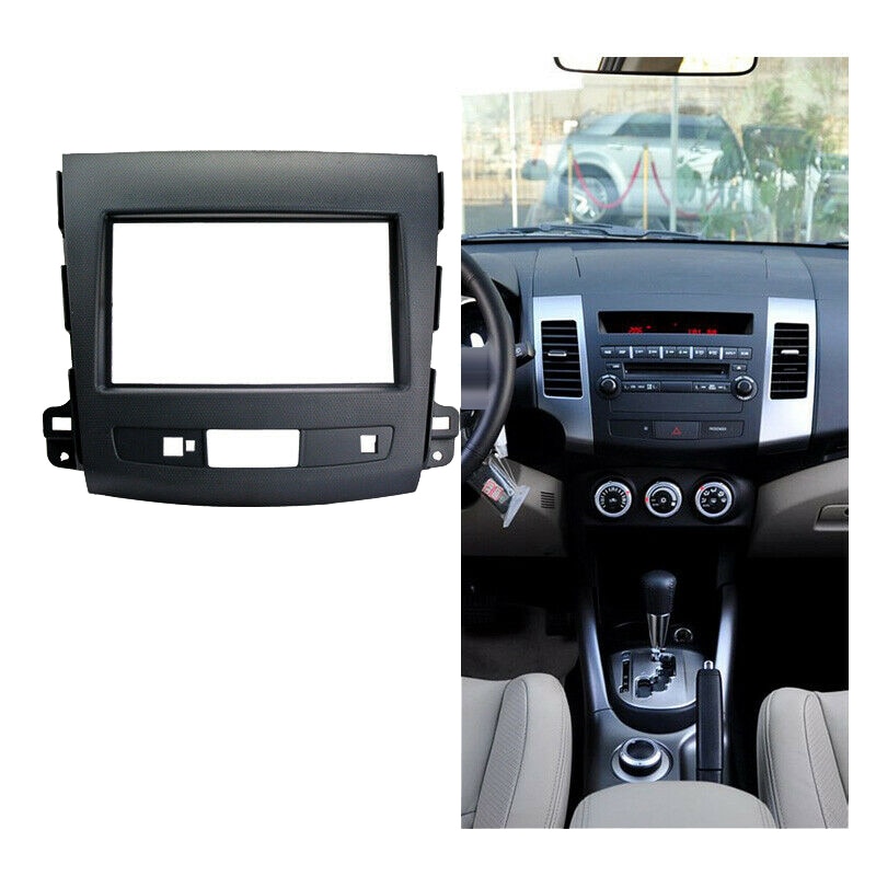 Novel-2 Din Auto Stereo Radio Dashboard Fram Mount Kit Voor Mitsubishi Outlander