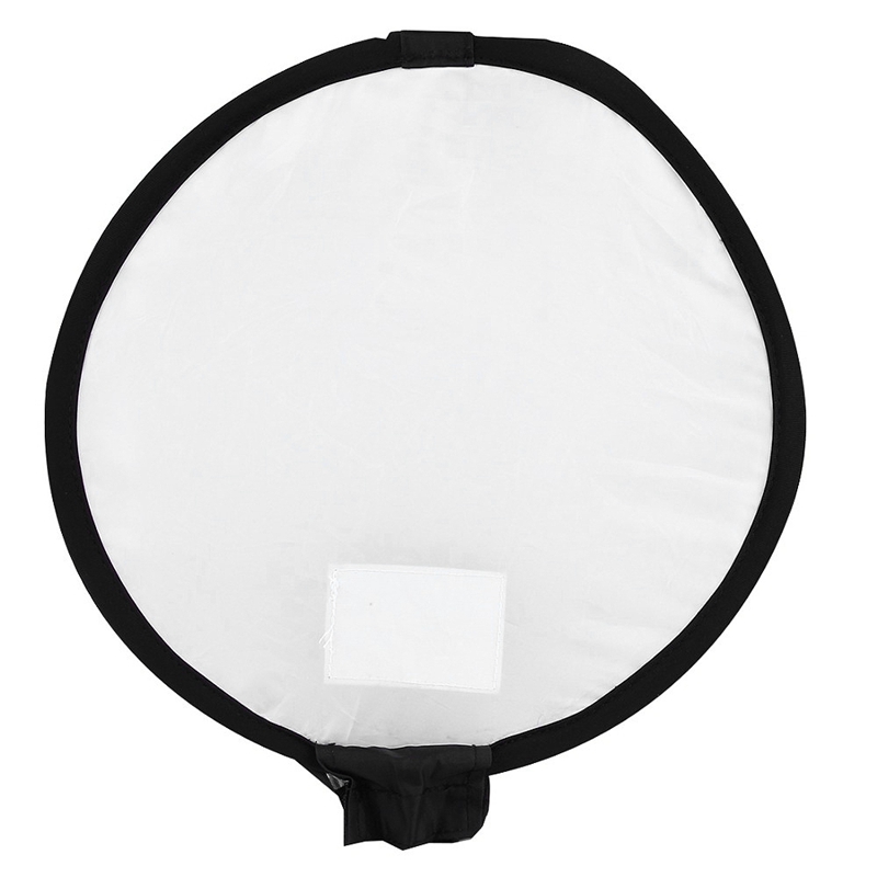 30 Cm Universele Ronde Stijl Flash Diffuser Opvouwbare Softbox Speedlight Softbox Zonder Flash Licht Gat: Default Title