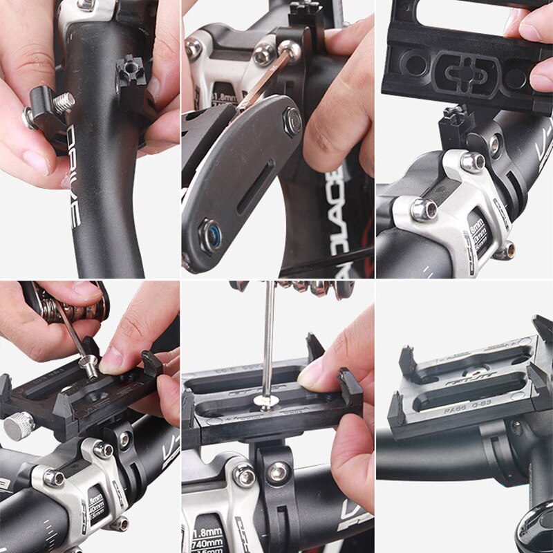 Gub Aluminium Fiets Telefoon Houder Fiets Mobiele Houder Fietsen Telefoon Houder Mtb Accessoires Soporte Mobil Bicicleta