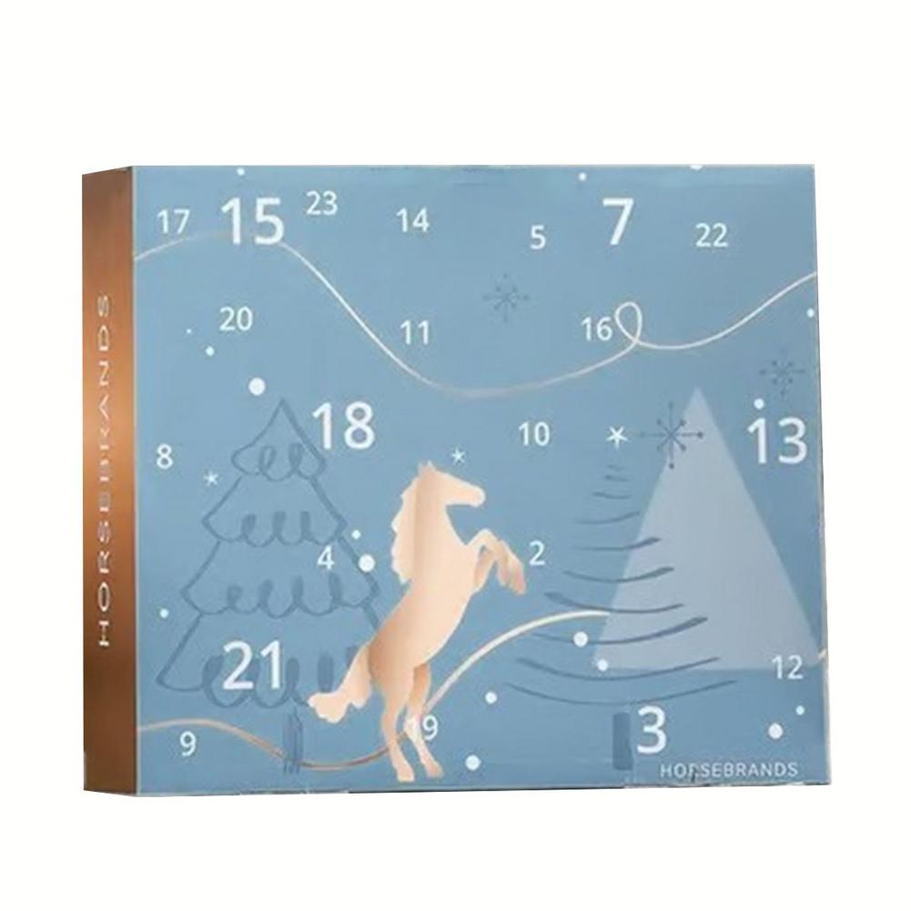 Horse Advent Calendar 24 Days Countdown With Daily Surprises Equestrian Themed Christmas For Horse Lovers: Default Title