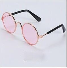 Gafas de sol con de ojo de gato para perros pequeños, lentes de sol para mascotas, accesorios para fotos, 2 uds./Set: S2