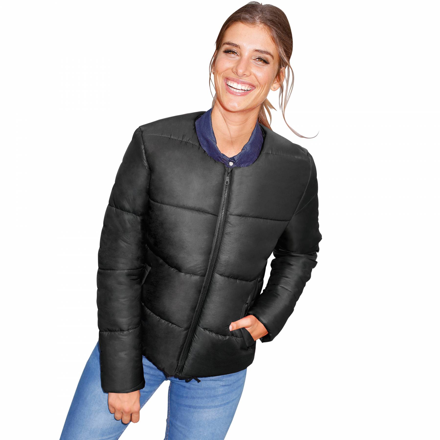 Anorak acolchado mujer by VencaStyle - 022911: Black / L