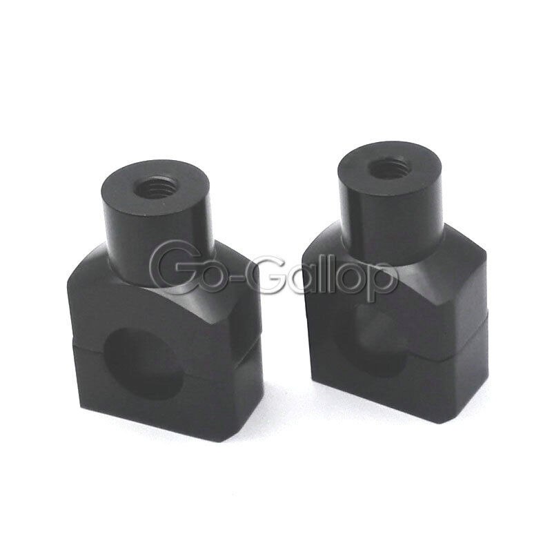 Shorty 1 "Black Stuur Risers Clamp Voor Suzuki Boulevard Intruder Vs Vl 700 750 800 1400 1500/Kawasaki vn 900 1500 1600 1700