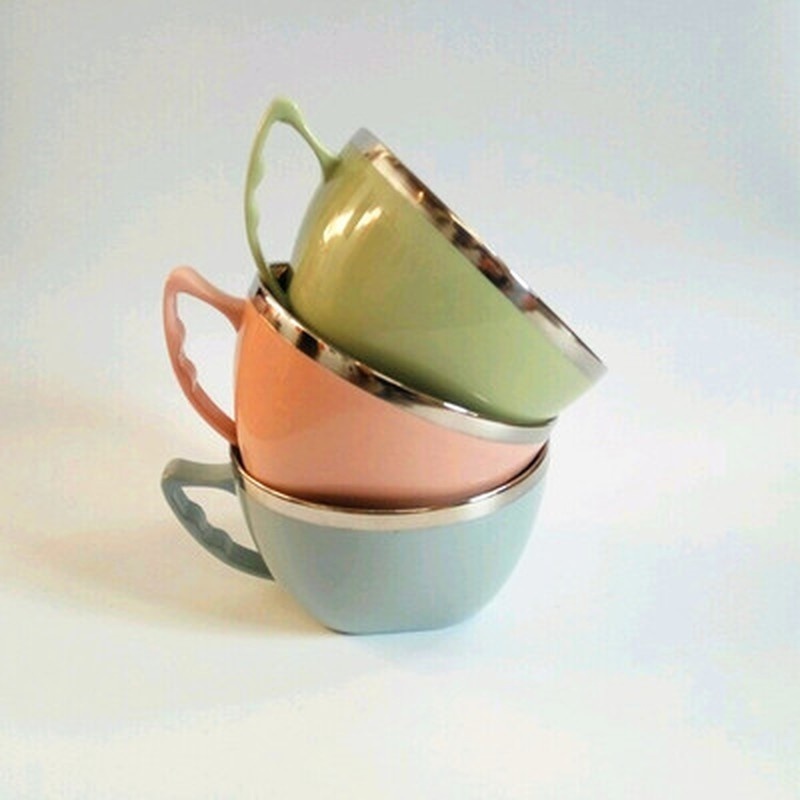 1Pc Solid Rvs Noodle Kom Met Handvat Voedsel Container Rijstkom Soep Kommen Instant Noodle Kom Met Deksel met Handvat