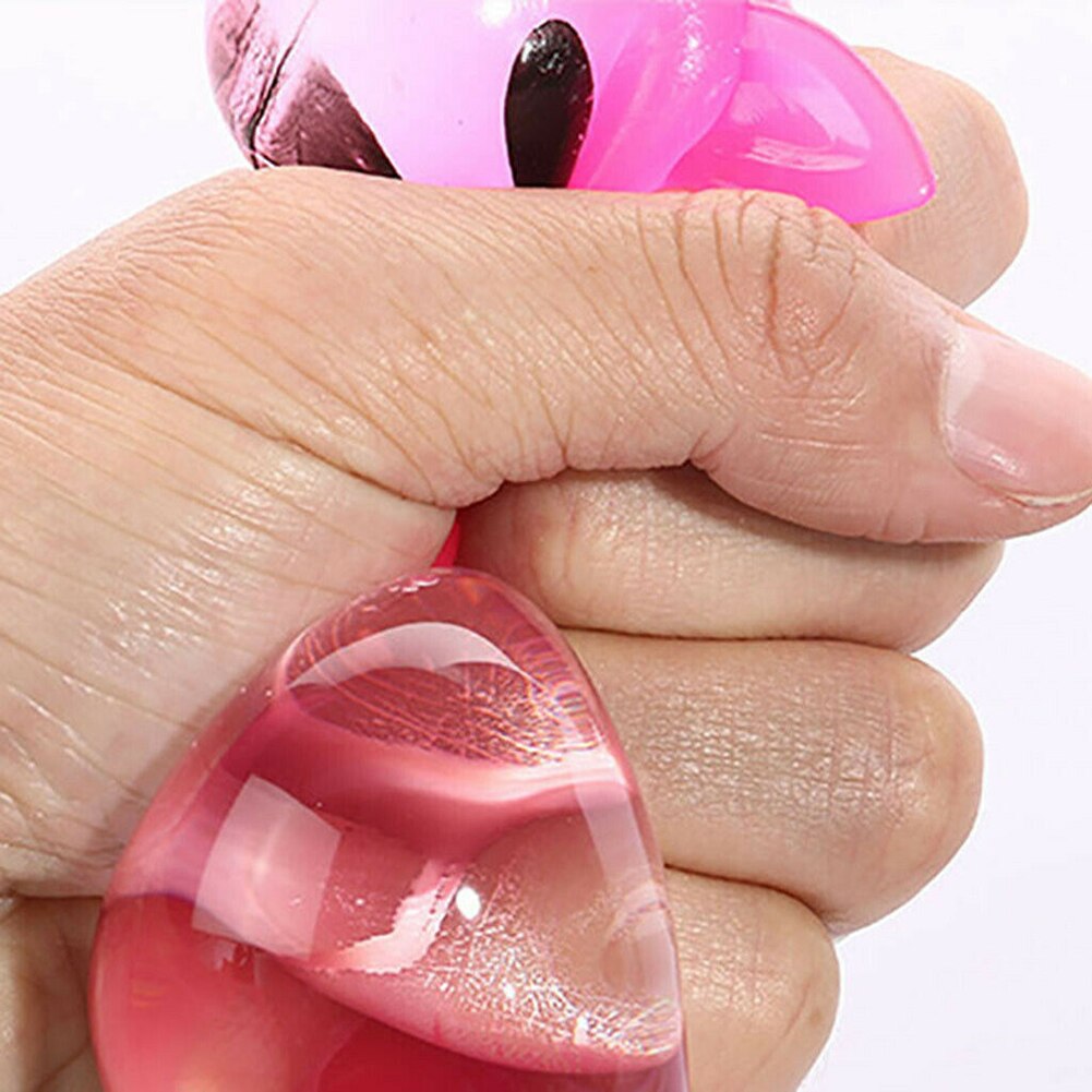 One Cute Anti Stress Water Pig Ball Vent Toy Venting Sticky Smash Squeeze Novelty Shocker Gags Jokes Prank Stress Reliever Toys