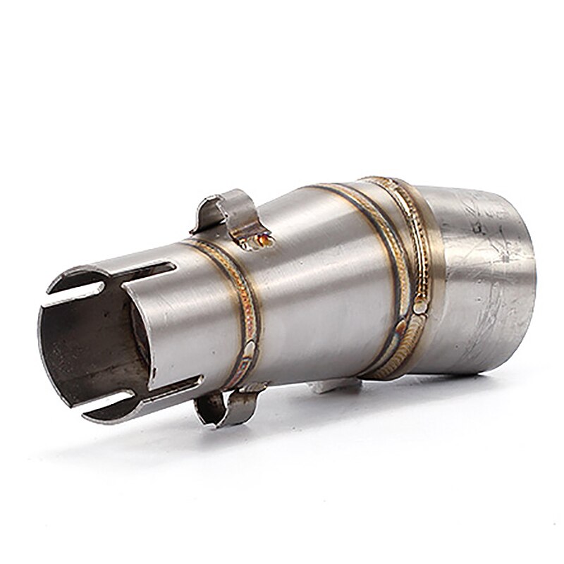 Motorcycle Exhaust Middle Pipe Stainless Steel Link Pipe Middle Section Adapter For Kawasaki Ninja 250 250R Z250 Z300