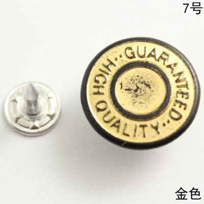 20pz jeans bottone in vita senza chiodo senza cuciture bottone in denim in metallo bottone in vita staccabile accessori per il cucito tutto&#39;ingrosso: E