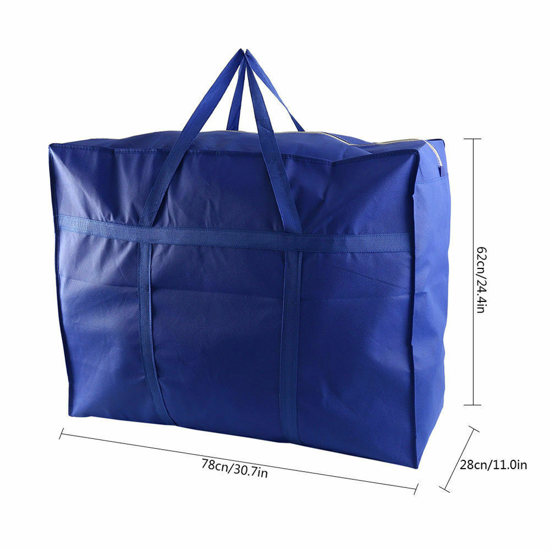 Extra Large Waterproof Moving Luggage Bags Reusable Laundry Shopping Bag Non-woven Fabric Cubes Home Storage Packing Tool