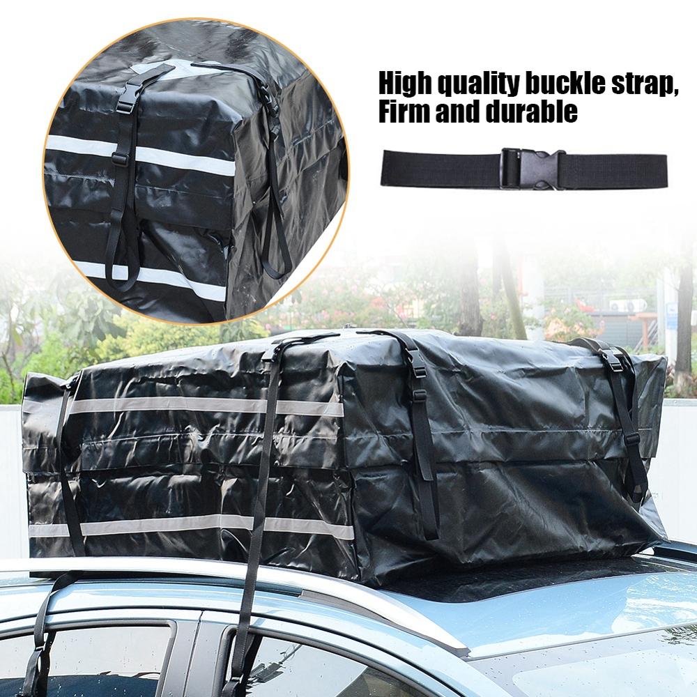 Large Capacity Car Roof Cargo Carrier - Soft Top Luggage Rack
