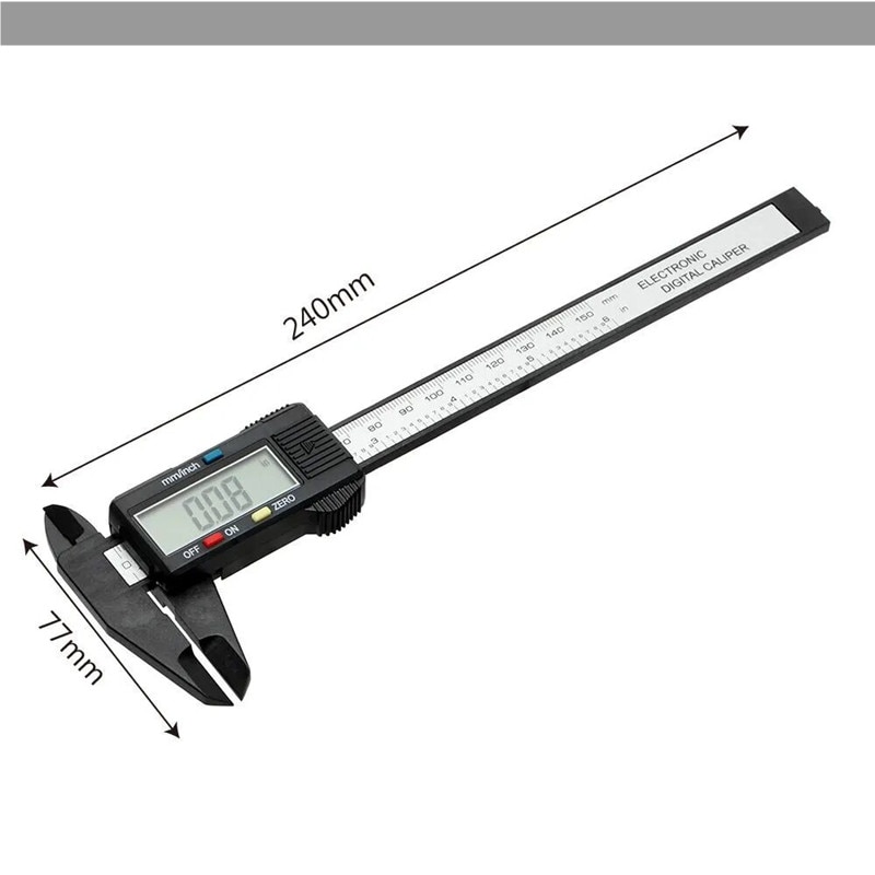 150MM Electronic digital vernier caliper high-precision measuring tool small digital caliper measuring ruler