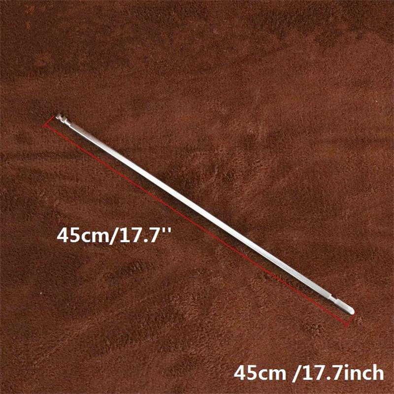 Oven Accessoires Rotisserie Gebruiksvoorwerp Rvs Gebraden Kip Spies Cook Bbq Gegrilde Kip Vork Rack Plank 38/41.5/45Cm: 45cm  Square Shelf