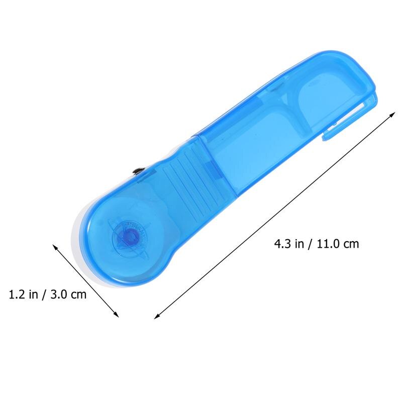 Dental Floss Holder Dental Flosser Built-In Spool Flat Wire Dental Floss Replacement Rack With 30 Meters Dental Floss