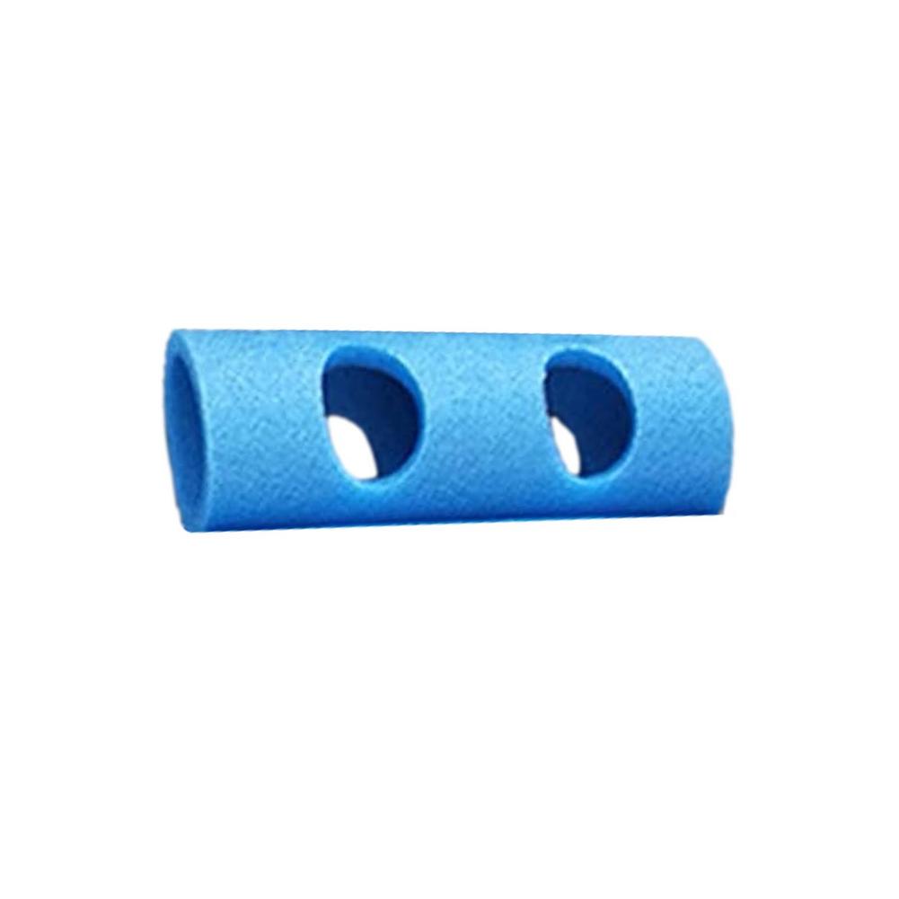 3pcs Pool Noodles Connector Training Aids Holed Woggle Noodle Connector Swim Pool Accessories For Chairs DIY Building Assemble: Blue