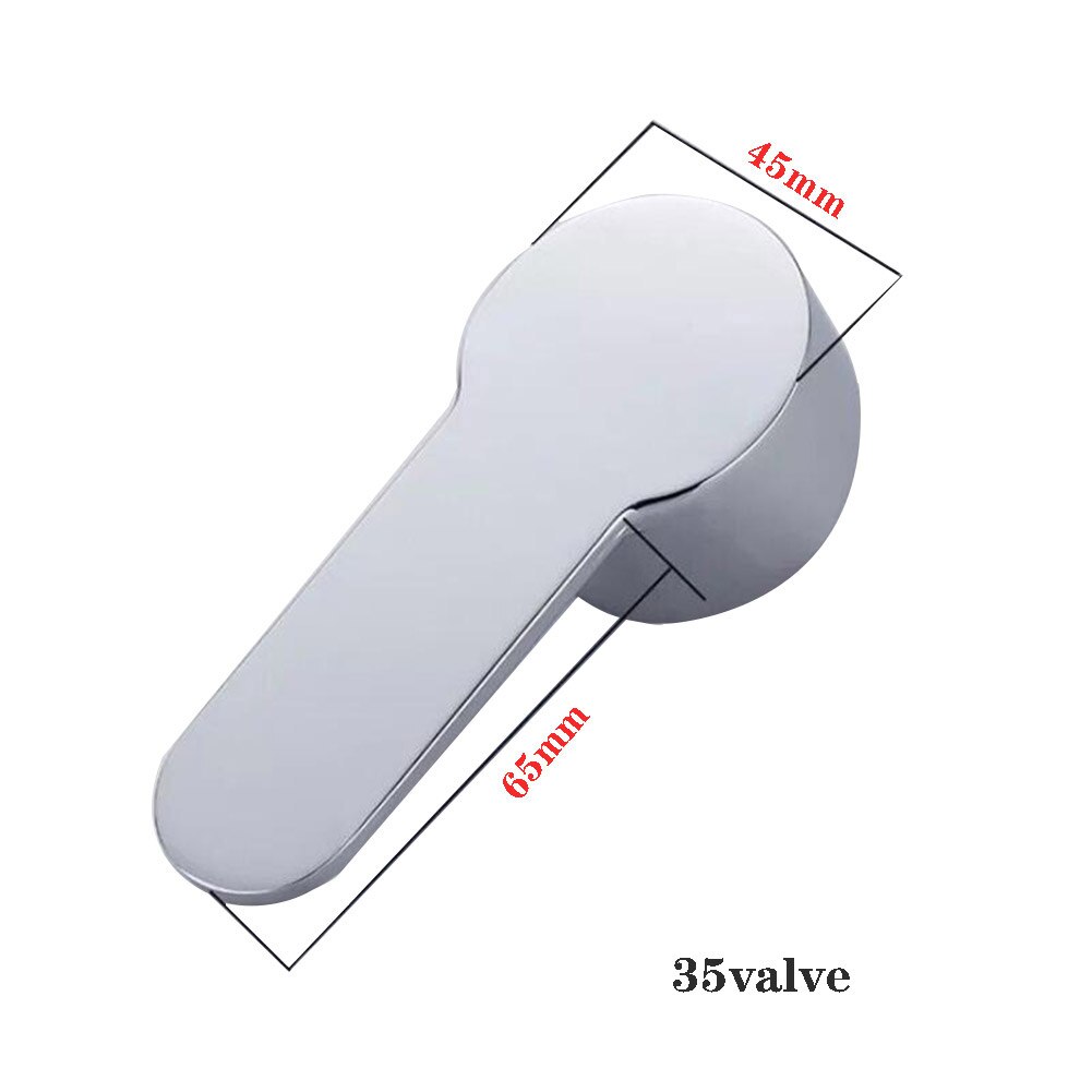 Switch Faucet Adapter 3 Ways Kitchen Sink Splitter Diverter Valve Water Tap Connector For Toilet Bidet Shower Kichen Accessories: 35mm Spool handle