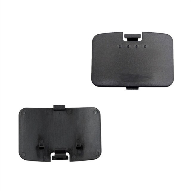 Jumper Pak Pack de expansión de memoria de reparación de 1 pieza, tapa de puerta, pieza para Nintendo 64 N64, repuesto Jumper Pak, expansión de memoria: black
